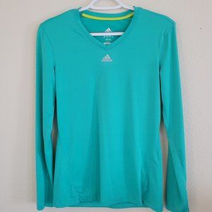 Adidas Long Sleeve Moisture Wicking T Shirt Size S